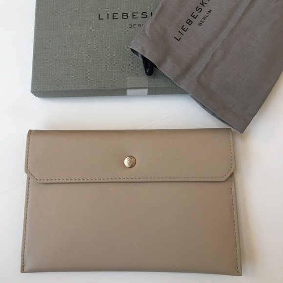 Liebeskind Handbags - New liebeskind Josie slim travel wallet beige